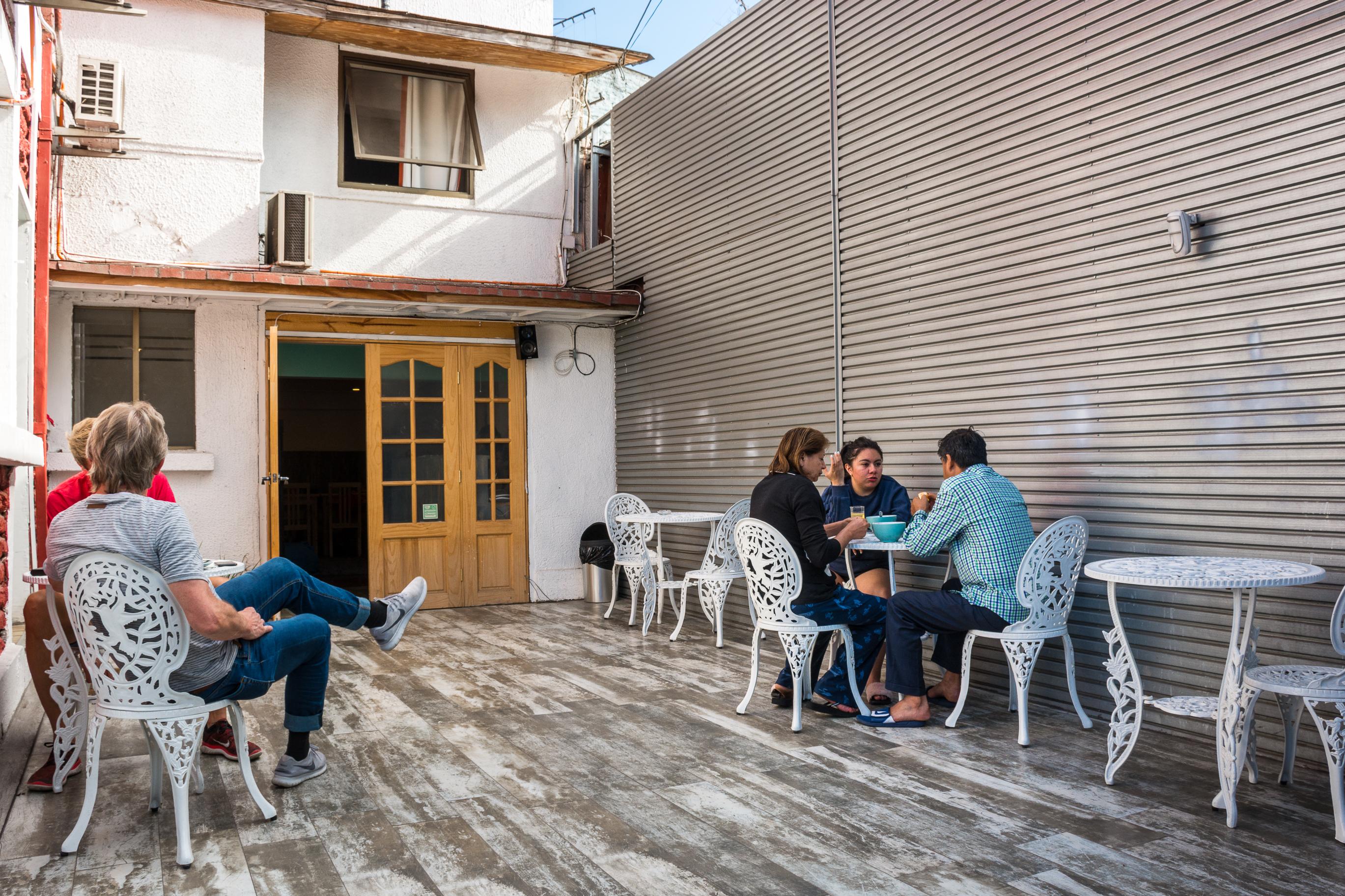 Hostal Casa Aborigen 圣地亚哥 外观 照片