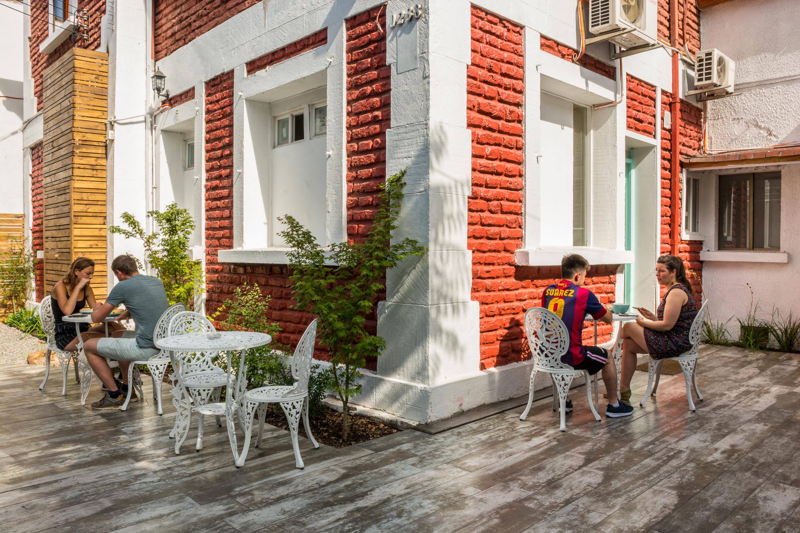 Hostal Casa Aborigen 圣地亚哥 外观 照片