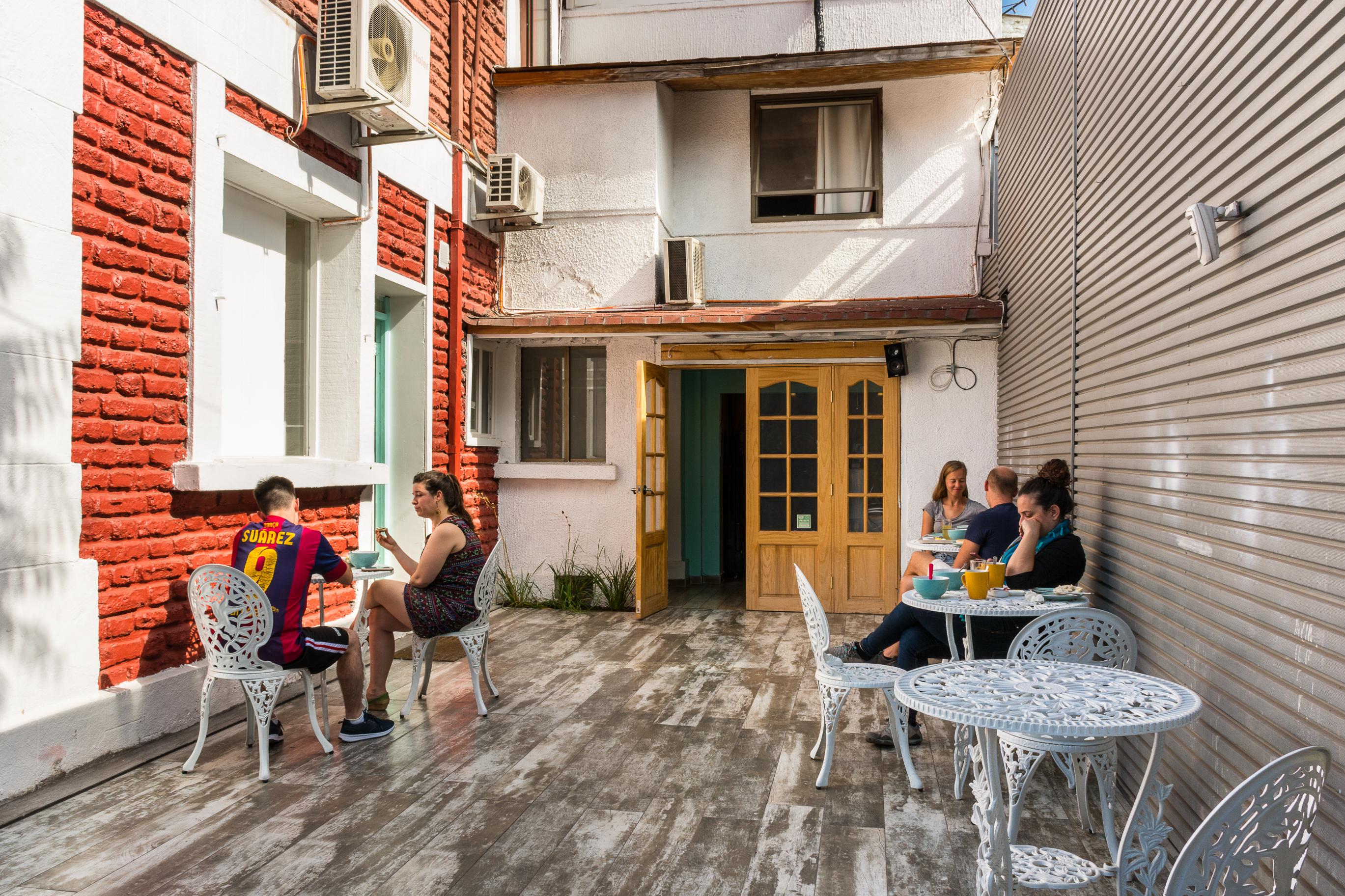 Hostal Casa Aborigen 圣地亚哥 外观 照片